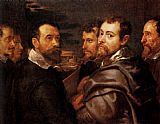 The Mantuan Circle Of Friends by Peter Paul Rubens